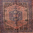 thumbnail image 1 of Ahgly Company Machine Washable Indoor Square Traditional Copper Red Pink Area Rugs, 7' Square, 1 of 7