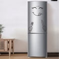 thumbnail image 1 of 2 cute Happy Delicious face Kitchen Refrigerator Wall Refrigerator vinyl fridge stickers, 1 of 5