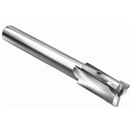 

Super Tool 5977188 0. 72 inch dia. Carbide Tipped Counterbore for Steel 0. 5 inch dia. Shank 3 flutes