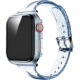 thumbnail image 1 of Correas con estuche oso de fresa compatibles con Apple Watch 40 mm 44 mm azul 40 mm, 1 of 6