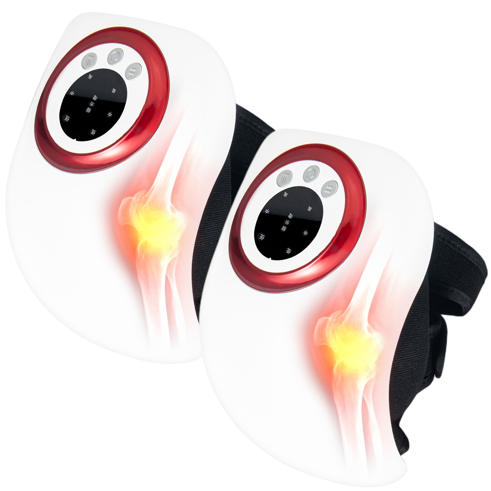 2Pack Red Light Therapy for Knee Joint Pain Relief Device,Heated Knee