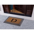 thumbnail image 6 of A1HC First Impression Rubber and Coir, Brown/Beige 24" X 39" Heavy Duty Outdoor Monogrammed Doormat, 6 of 8