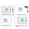 thumbnail image 7 of Shoreew Clear Large Thermostat Box Cover with Password Lock High Strength Easy to Install AC Lock Box Cover Thermostat Protector, 7 of 7