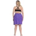 thumbnail image 5 of HDE Women's Plus Active Printed Skort Tulip Hem Mini Skirt, 5 of 5