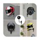 thumbnail image 2 of Soporte para casco de bicicleta Yuxing con rotación de 180 grados color negro, 2 of 5