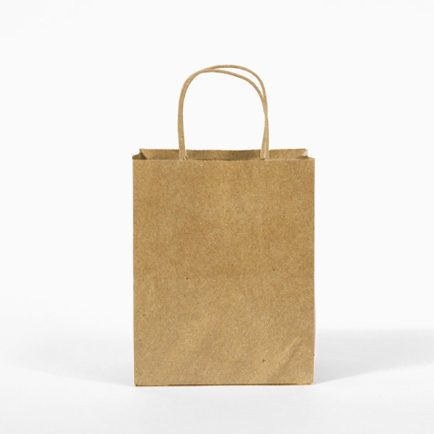 12CT Kraft Bag, Birthday Party Gift Favor Bag Set, Biodegradable Paper, Gift Expressions _Medium