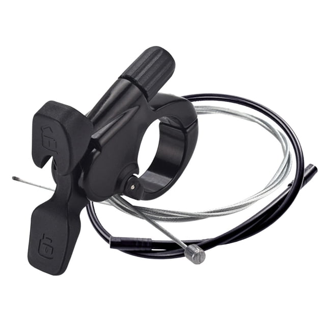 S SERENABLE Bike Front Fork Remote Control Lockout Lever with Cable Aluminum Alloy Road with Wire Tube