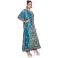 thumbnail image 4 of Women's Plus Size Polyester Kaftan Dresses for Women Casual Long Printed Caftan Wear Maxi Kimono Ladies Girls Caftans Online by Oussum, 4 of 6