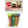 thumbnail image 2 of Juguete para gatos con resortes anchos y coloridos, 2 of 6