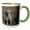 Green/White, variant on 3drose, Kenya, Masai Mara Game Reserve, Spotted Hyena Wildlife-af21 Pso0131 - Paul Souders, 11oz Mug