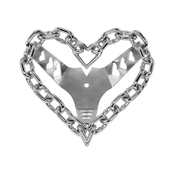 Sweet Heart Chain Steering Wheel Chrome.