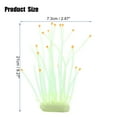 thumbnail image 2 of Unique Bargains Aquarium Simulation Coral Sea Urchins Silicone Fluorescent Coral Glow Ornaments Fish Tank Green, 2 of 7