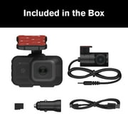 YADA Roadcam AI PLUS, AI-Powered 4K Dash Cam with 1080p Rear Cam, Full-Coverage Driver Assistance