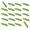 Blue, variant on CIYISON 20Pcs Simulation Grub Soft Baits Maggot Fishing Lures For Various Water