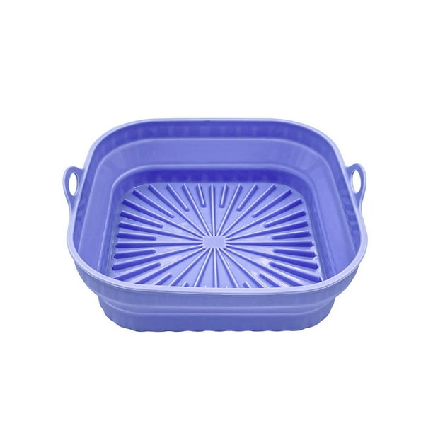 Advancent Bandeja para hornear para freidoras de aire, protectores suaves de cocina, alfombrilla duradera de silicona Universal, accesorio Herramientas y accesorios para hornear Azul Advancent HA080533-02