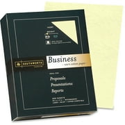 Southworth, SOU3112616, 100% Cotton Business Paper, 500 / Box, Ivory