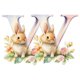 thumbnail image 2 of Colgante Acrílico de 26 Letras de Pascua para Decoración Del Hogar, 2 of 5