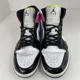 thumbnail image 4 of Ni - ke Ni - ke Air Jordan 1 Mid SE Cyber Active Fuchsia Pink Shoes CZ9834-100 Size 10.5, 4 of 5