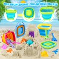 thumbnail image 3 of Beach Toys FHOZGECY 40 piezas con 4 vehículos de construcción de playa, 3 of 6