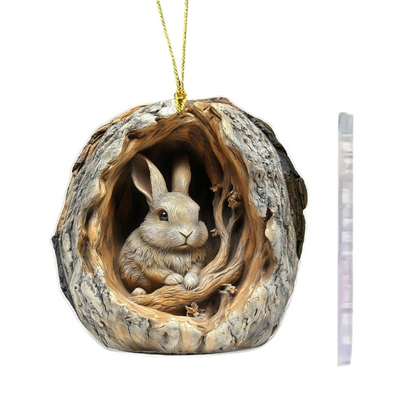 Animals Series 2D Acrylic Backpack Car Pendant Decoration Cute Ornament for Accessory and Vehicle Interior Enhancement