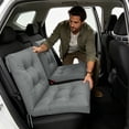thumbnail image 4 of 2Pcs Outdoor Waterproof High Back Chair Cushion Thick Tufted Patio Seat Back Pad for Garden Office Dining Indoor Outdoor Furniture, 4 of 5