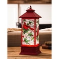 thumbnail image 2 of 10.5" LED Spinning Water Cardinal Tabletop Décor, 4'' x 4'' x 10.5'' inches, 2 of 3