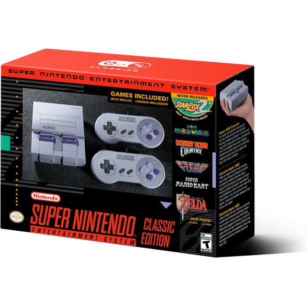 Nintendo Entertainment SNES Classic Edition - Walmart.com