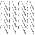 thumbnail image 3 of 20 ganchos de acero inoxidable en forma de J para colgar en la cocina, el dormitorio y la oficina, 3 of 8