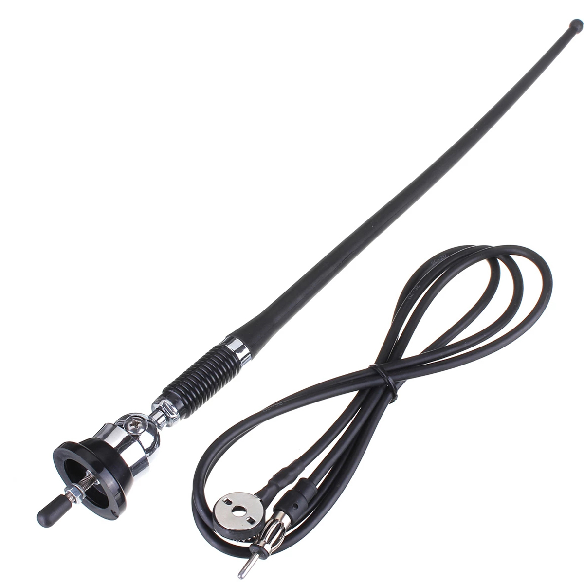 Willkey 17inch Car Roof Radio Antenna Car Radio Aerial AMFM Rubber