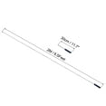 thumbnail image 2 of 2M/6.5ft Telescopic Handheld Flagpole,1Set Pointer Stick with Sponge Handle Blue, 2 of 6