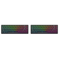 thumbnail image 1 of Teclado Con Eje Magnético Wi Disparador Rápido 8K (RGB Transparente) Rojo Y, 1 of 8