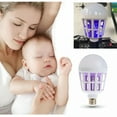 thumbnail image 6 of HIBIBUD Bug Zapper Light Bulb,Mosquitoes Killer Lamp Smart Electronic Insect & Fly Killer,Porch Light for Entryway,Doorway,Corridor,Balcony and Patio, 6 of 7