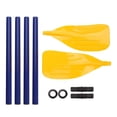 thumbnail image 4 of Inflatable Boats Paddle Oar Detachable Plastic Boats Rafting Paddle Canoes Surfing Oar Boating Accessory Easy to Use, 4 of 8