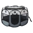 thumbnail image 1 of Portable Folding Pet Tent Dog House Octagonal Cage for Cat Tent Playpen Puppy Kennel Easy Operation Fence Outdoor Big Dogs House ShopWise Round, 1 of 14