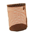 thumbnail image 3 of Bolas de golf Bolsa de almacenamiento Drawstring Multipurpose para playa con accesorios de cierre de cerradura de cable Saco de material portátil Naranja, 3 of 8