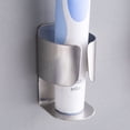 thumbnail image 4 of Soporte para cepillo de dientes eléctrico, soporte de pared para cepillo de dientes eléctrico con adhesivo fuerte 3M, organizador de pasta de dientes de acero inoxidable para baño., 4 of 5