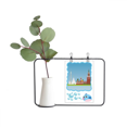 thumbnail image 1 of Moscú Rusia símbolo nacional patrón Jarrones colgantes de vidrio transparente Decoración Botella, 1 of 4