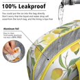 thumbnail image 5 of Lunch Bag Lunch Box for Women Reusable Insulated Lunch Cooler Bags,Large Capacity for Work Travel Picnic,Water-Resistant Lemon Lunch Tote Bag Gifts for Woman Mom Yellow, 5 of 6