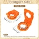thumbnail image 2 of Cortador de Sándwich Sin Corteza Uxcell, Molde de Sándwich en Forma de Flor, Prensa para Sellar Pan y Cortador de Galletas para Desayuno, Almuerzo y Té de la Tarde (Naranja), 2 of 7