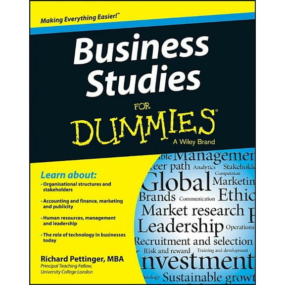 For Dummies Business Studies for Dummies, (Paperback)