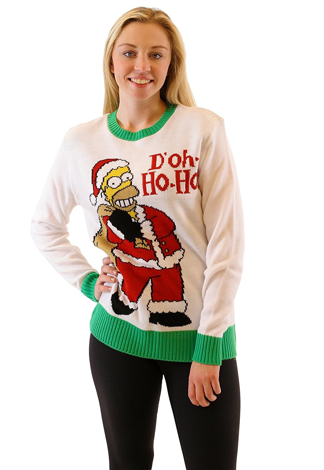 The Simpsons Homer Doh Ho Ho Off-White 