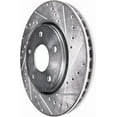 thumbnail image 5 of Detroit Axle - Front Brake Rotors for Volvo S60 XC70 S80 V60 V70, Drilled and Slotted Disc Brake Rotors Replacement : 13.23" inch Rotor, 5 of 8