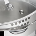thumbnail image 3 of Jamie Oliver by Tefal Cook Smart 10-Piece Stainless Steel Pots and Pans Set, Robust, Fast Heating, Even Cooking, Riveted Handle, Induction Safe, Oven and Dishwasher Safe, Induction Cookware Set, 3 of 9