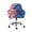 American Flag Dog Paw, variant on Xoenoiee Japanese Dragon Print Modern Stretch Curved Back Dining Chair Covers with Armrest, Office Desk Chair Covers Accent Dining Room Chairs Covers Slipcovers with Arms, Swivel Armchair Protector