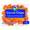 Fresh Carrot Chips, 1 lb, Bag, Ready to Eat, Healthy Snack