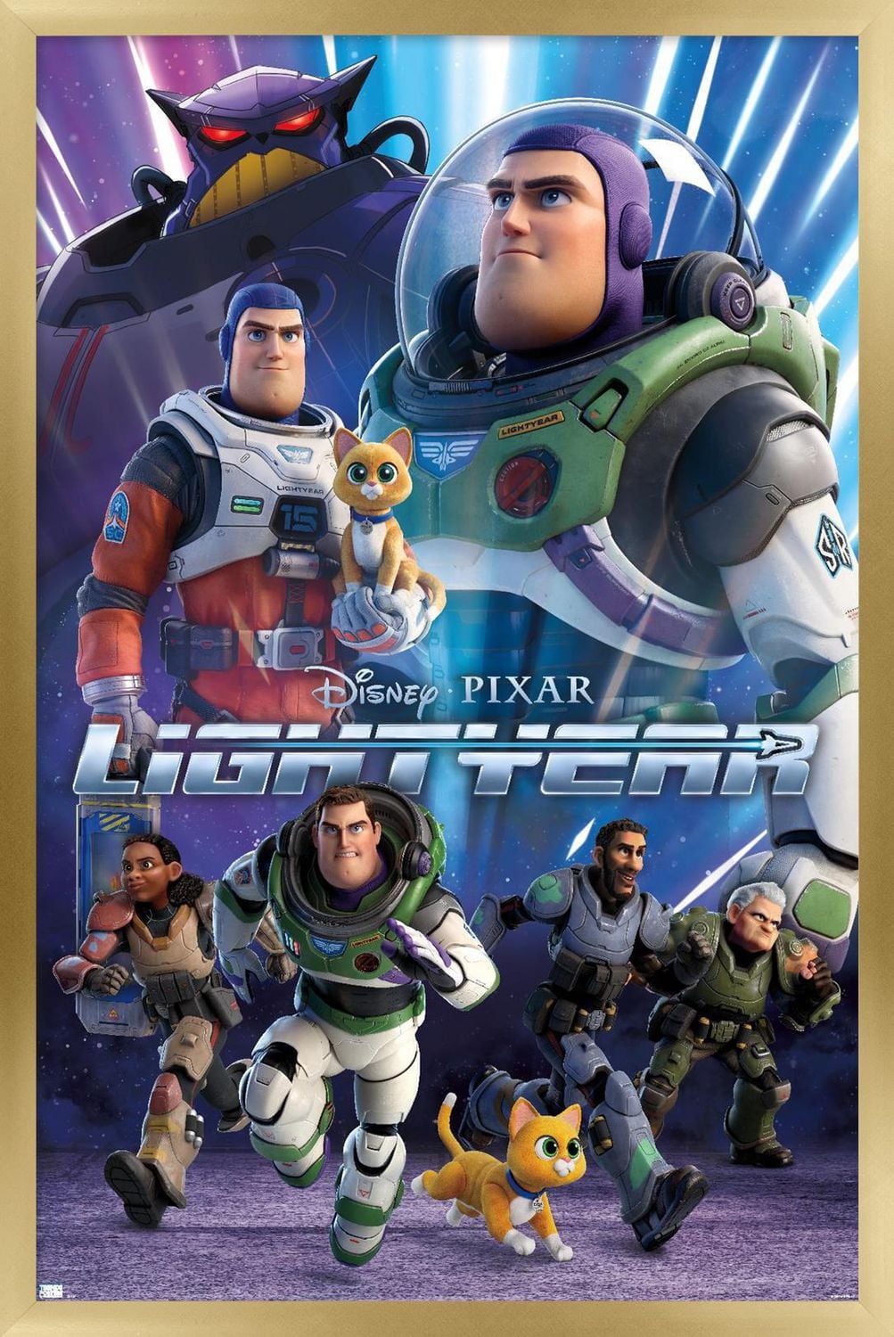 Disney Pixar Lightyear - Group Wall Poster with Magnetic Frame, 22.375" x 34"