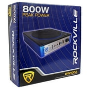 Rockville RW10CA 10800 واط نحيف منخفض الملف الشخصي مضخم صوت السيارة بالطاقة النشطة