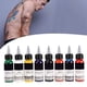thumbnail image 4 of 16 colores 30 ml/botella extractos de plantas tinta de pigmento de tatuaje de larga duración accesorio tintas de tatuaje, 4 of 8