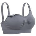 thumbnail image 2 of Pretty Comy Women's Maternity Pregnancy Seamless Breastfeeding Bras No Underwire, 2 of 6