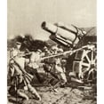 thumbnail image 2 of World War 1. German Soldiers Strain To Move A Huge Siege Gun Into An Attack Position. The Massive Gun Was Designed, 2 of 2